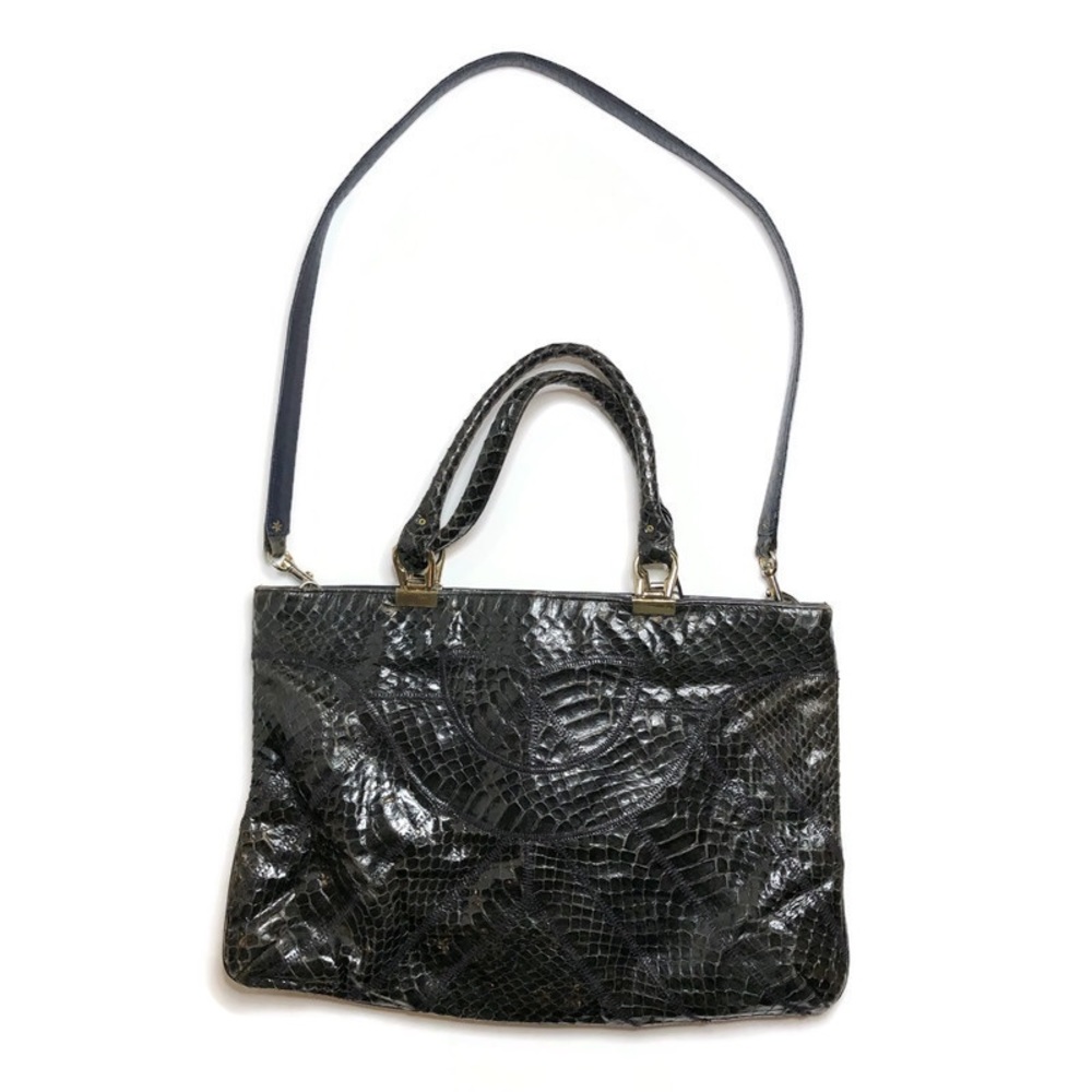 Vintage snakeskin purse